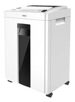 Уничтожитель документов (шредер) Deli ET053 белый (секр.P-4)