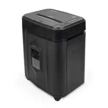 Уничтожитель документов (шредер) Гелеос АП20-4 черный с автоподачей (секр.P-4)