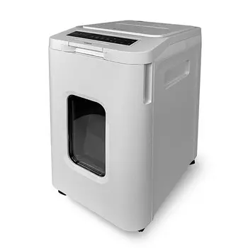 Уничтожитель документов (шредер) Гелеос АП55-5 белый с автоподачей (секр.P-5)