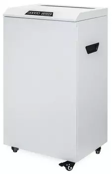 Уничтожитель документов (шредер) Гелеос УО65-4 серый (секр.P-4)