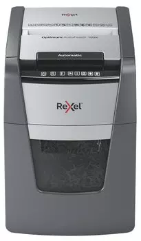 Уничтожитель документов (шредер) Rexel Optimum AutoFeed 100X черный