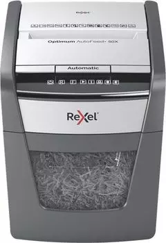 Уничтожитель документов (шредер) Rexel Optimum AutoFeed 50X (секр.P-4)