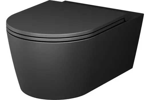 Унитаз Am.Pm Func C8F1701MBSC с сиденьем м/лифт