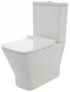 Унитаз Aquame AQM1005 напольный Rimless c сиденьем SoftClose, гор. выпуск. 620x345x415мм (без бачка)