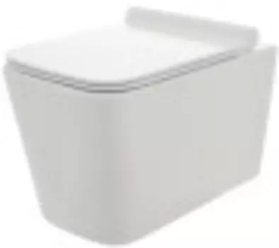 Унитаз Aquame AQM2003 подвесной с сиденьем SoftClose, технология смыва Rimless, 530x365x360мм