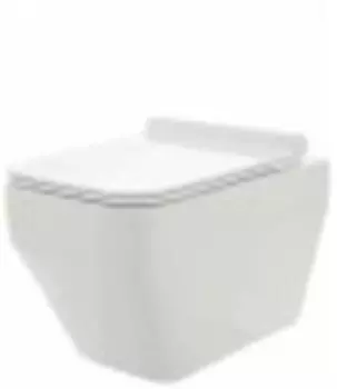 Унитаз Aquame AQM2009 подвесной с сиденьем SoftClose, технология смыва Rimless, 525х360х370мм