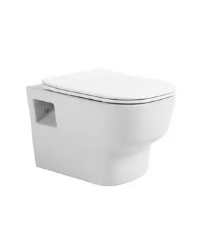 Унитаз Aquanika BASIC AQB102-00 Rim белый +сиденье