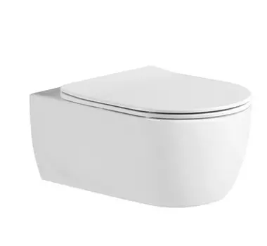 Унитаз Aquatek Европа с тонким сиденьем с механизмом плавного закрывания (AQ1106L-00)