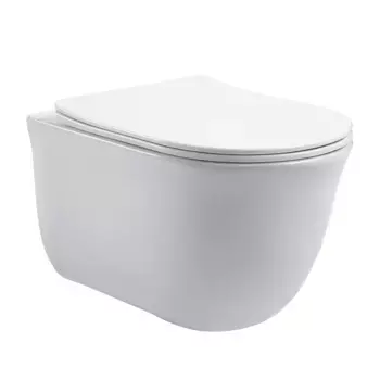 Унитаз Aquatek КЛАССИК подвесной безободковый 525х365х340 (AQ1111-00)