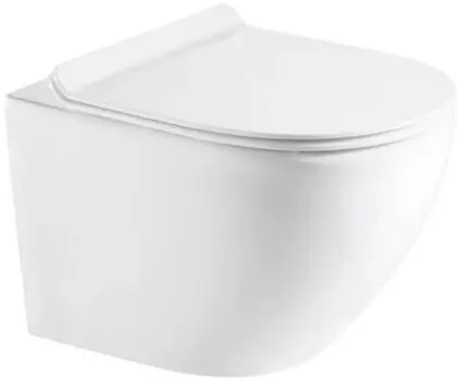 Унитаз Azario Gloria безободковый 490х370х360 (AZ-2003)