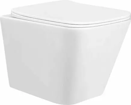 Унитаз Azario Hugo безободковый с сиденьем м/лифт (AZ-3103)