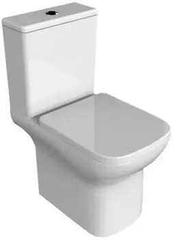 Унитаз Azario Iris безободковый, с арматурой GEBERIT, с сиденьем м/лифт 600х380х775 (AZ-8353 GB)