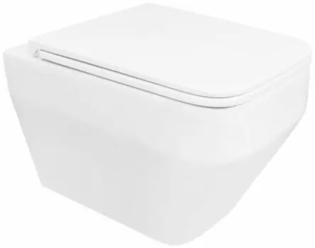 Унитаз Azario MONEO безободковый, с сидением м/лифт 530х365х370 (AZ-0062)