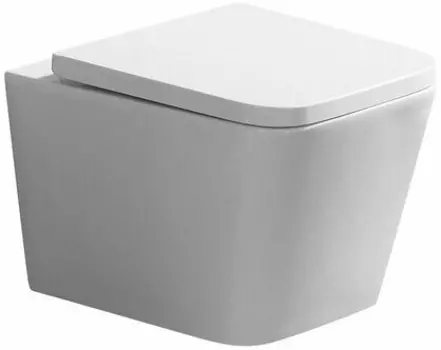 Унитаз Azario NOVA подвесной, безободковый с сиденьем м/лифт, 505х350х345 (AZ2216)