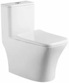 Унитаз Azario Teano, с сиденьем м/лифт 695x370x740 (AZ-8621)