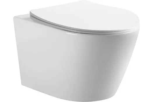 Унитаз Azario VENTO c сиденьем м/лифт 480х360х350 (AZ-1046)