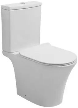 Унитаз Azario Verde безободковый с сиденьем м/лифт 650х380х790 (AZ-8220)