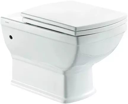 Унитаз Creo Ceramique ORLEANS подвесной, микролифт, 530*355*375мм (OR1100+OR1001)