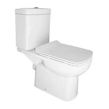 Унитаз Creo Ceramique TOURS микролифт, 705*405*790мм SLIM (TO1002BN+TO1003N+TO1001N)