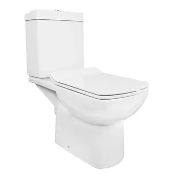 Унитаз Creo Ceramique TOURS тонк. крышка микролифт, безободк, мет. быстросъем. крепл, (сиденье и чаша в одной коробке) (TO1003N+TO1002RS)