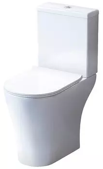 Унитаз Damixa Sirius DX86C8600SC безободковый с сиденьем микролифт