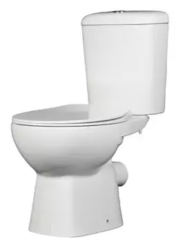 Унитаз Iberica Blanca MUNIA напольный безободковый белый, тонкое сидение дюропласт, soft close (IB.MUN.121.1B1)