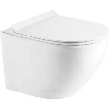 Унитаз Koller Pool ROUND белый +сиденье (RN-0490-RQ3)