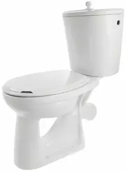 Унитаз ЛЗСФ Комфорт Эконом ЦОП, наклон.выпуск, тарельчатый, боковая подводка, шток, сид. и арм. Инкоэр, крепеж (10/1/5/3-41)