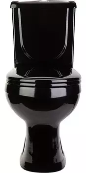 Унитаз Оскольская керамика Ирида Стандарт черный гориз. выпуск (40374110402)