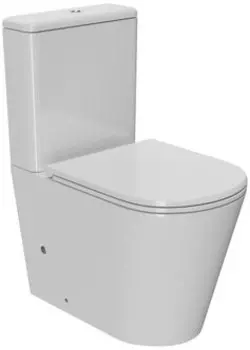 Унитаз Point Виктория безободковый, сиденье микролифт (PN42061)