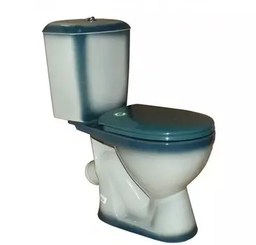 Унитаз Rosa ЛИРА наклон. вып. зеленый (Вн УнЗ10)