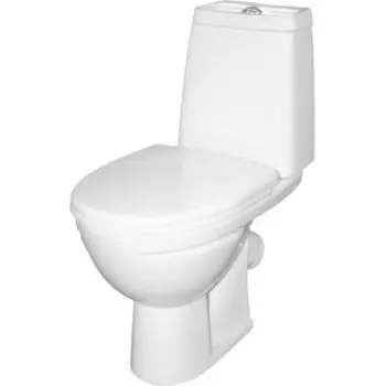 Унитаз Sanita МАРС безободковый комфорт (арматура 2-режим. Alca Plast, сиденье дюропласт, крепление, микролифт) NEW MRSSACC01030413R (WC.CC/Mars/2-DM.Rim/WHT.G/S1)