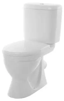 Унитаз Sanita СТАНДАРТ арматура 1-режим. Уклад, сиденье полипропилен, крепление SDTSACC01090112 (WC.CC/Standart/1-P/WHT.G/S1)