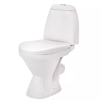 Унитаз Santek РИМИНИ 1-режимный, сиденье полипропилен (WH111758)