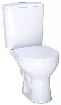 Унитаз Santeri Орион (комфорт) косой выпуск, с кнопочной арматурой Инкоэр и сиденьем с микролифтом (1.P403.8.S00.00B.F)