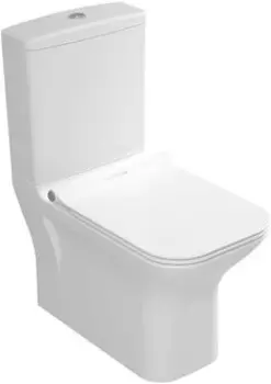 Унитаз SEREL Nita NT12SL напольный, с тонким сиденьем с микролифтом