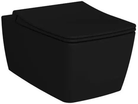 Унитаз Vitra Metropole 7672B083-0101 матовый чёрный
