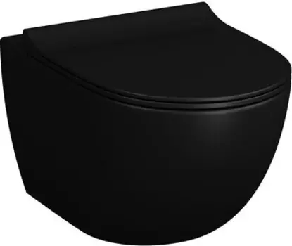 Унитаз Vitra Sento 7748B083-0101 матовый черный
