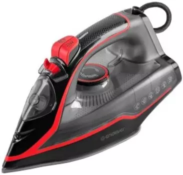 Утюг Endever Delta-216 черный/красный