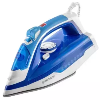 Утюг Endever Delta-219 белый/голубой