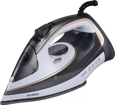Утюг Hyundai H-SI01230 черный/белый