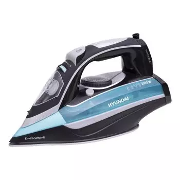 Утюг Hyundai H-SI01336 черный/голубой