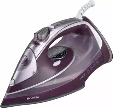 Утюг Hyundai H-SI01780 розовый/бордовый