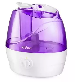 Увлажнитель воздуха Kitfort KT-2834-1 бело-фиолетовый