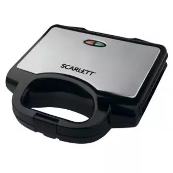 Вафельница Scarlett SC-WM11901 черный/серебристый