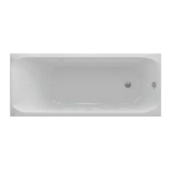 Ванна Aquatek Афродита 170см без гидромассажа с фронтальным экраном (слив слева, вклеенный каркас)