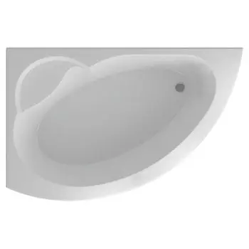 Ванна Aquatek Аякс 2 левая без гидромассажа с фронтальным экраном (вклеенный каркас)