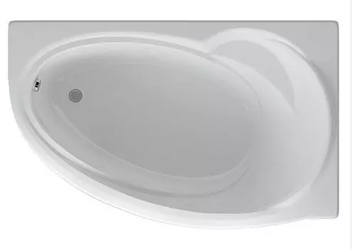 Ванна Aquatek Бетта 170см правая без гидромассажа с фронтальным экраном (вклеенный каркас) (BET170-0000084)