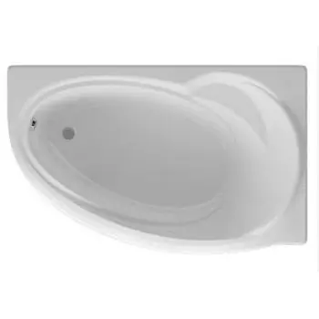 Ванна Aquatek Бетта 170см правая без гидромассажа с фронтальным экраном (вклеенный каркас) (BET170-0000084)