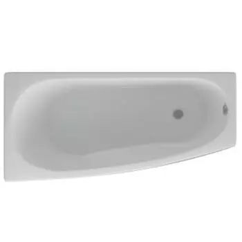Ванна Aquatek Пандора 160см левая без гидромассажа с фронтальным экраном